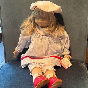 Melanie by Pauline Doll with Red and White Outfit